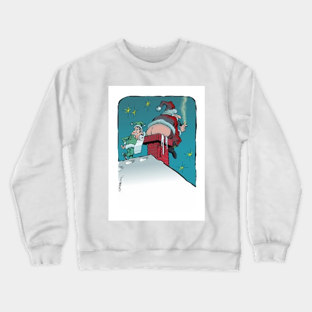 Merry Christmas! Crewneck Sweatshirt by Steerhead